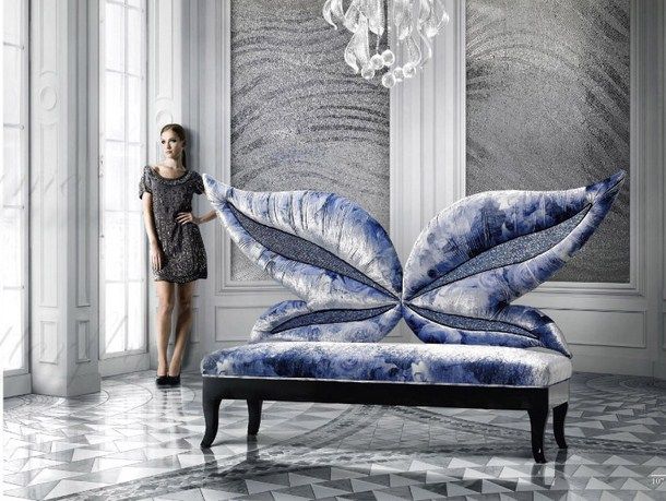 sicis italian art furniture buterfly sofa